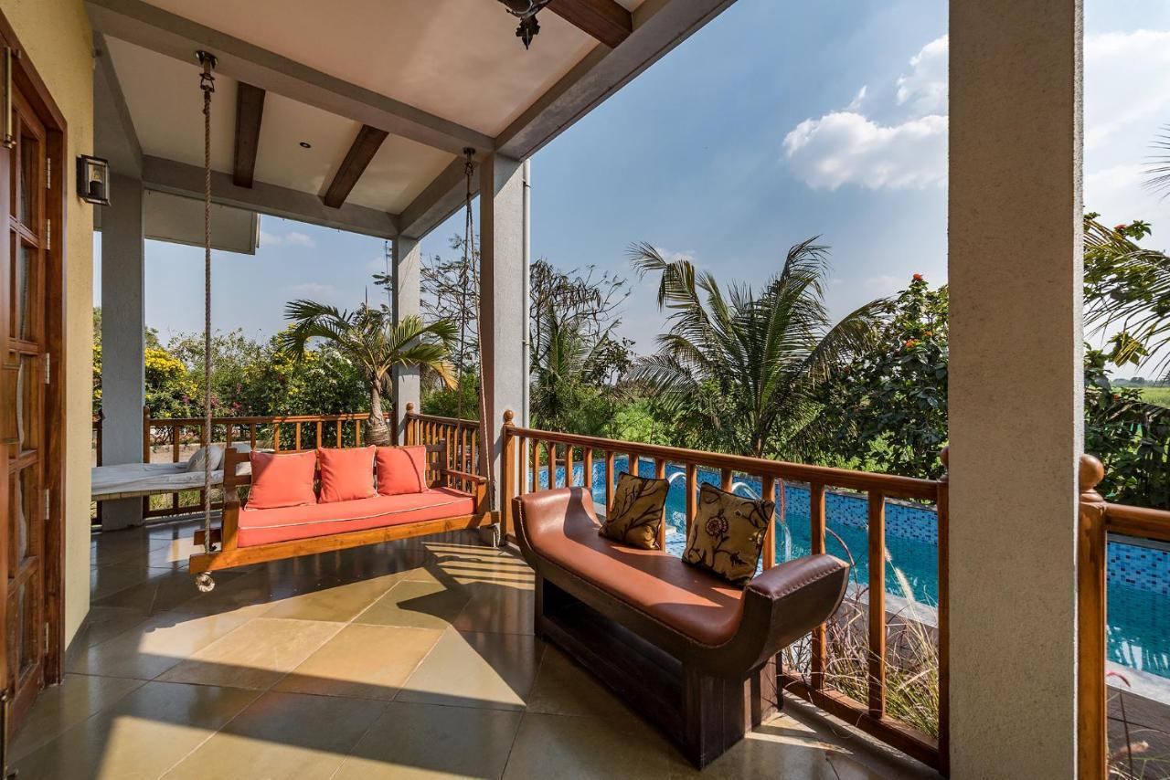Saffronstays Happy Fields, Pune - Luxury Farmstay With Farm To Table Food Exterior photo